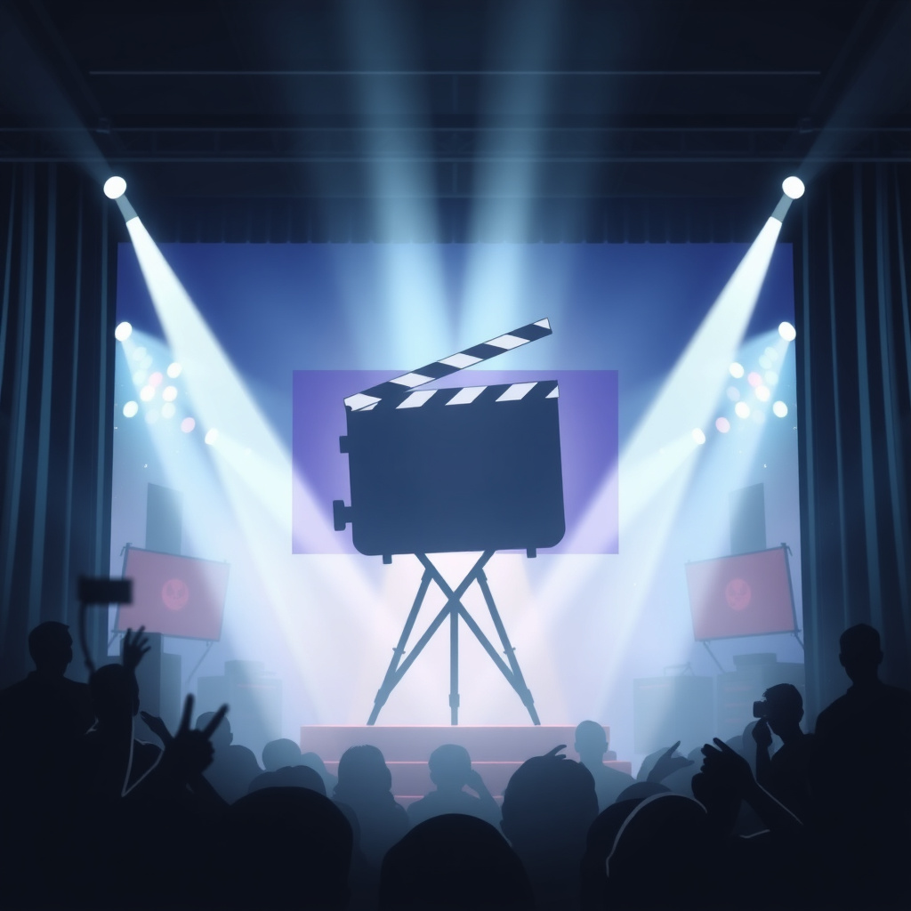 Cinema background banner